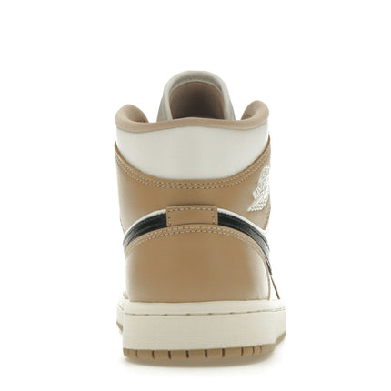 Air Jordan 1 Mid Tan Black BQ6472-103, arrière