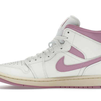 Air Jordan 1 Mid Sail Pink Coconut Milk BQ6472-162, profil intérieur
