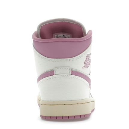 Air Jordan 1 Mid Sail Pink Coconut Milk BQ6472-162, arrière