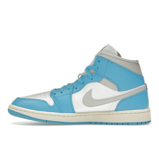 Air Jordan 1 Mid Dark Powder Blue BQ6472-400, profil intérieur