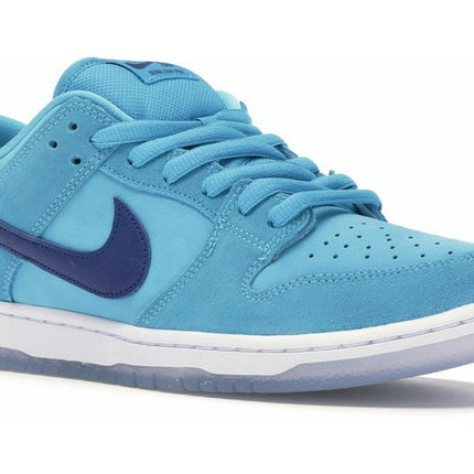 Nike SB Dunk Low Pro Blue Fury BQ6817-400, trois-quarts avant extérieur