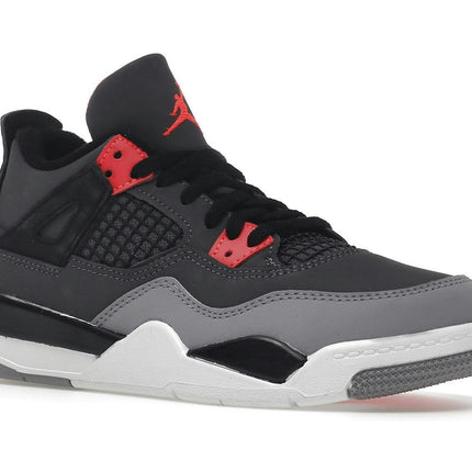 Air Jordan 4 Retro Infrared (PS) BQ7669-061, trois-quarts avant extérieur
