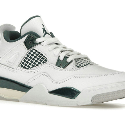 Air Jordan 4 Retro Oxidized Green (PS) BQ7669-103, trois-quarts avant extérieur