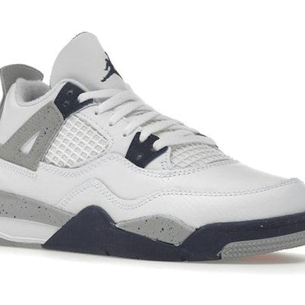 Air Jordan 4 Midnight Navy (PS) BQ7669-140, trois-quarts avant extérieur