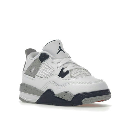 Air Jordan 4 Midnight Navy (TD) BQ7670-140, trois-quarts avant extérieur