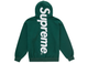 Supreme Satin Applique Hooded Sweatshirt FW24 Dark Green c3b21a9e-f988-464f-a68b-a4f31a0894be, vue principale