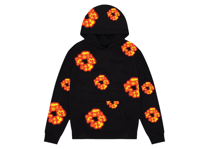 Denim Tears x Offset Wreath Hoodie Black