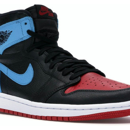 Air Jordan 1 High OG UNC To Chicago CD0461-046, trois-quarts avant extérieur