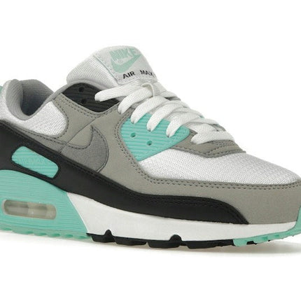 Nike Air Max 90 Recraft Turquoise CD0490-104, trois-quarts avant extérieur