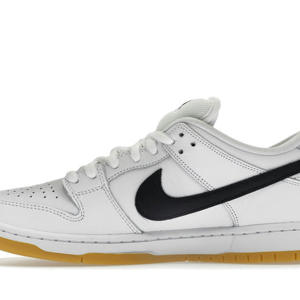 Nike SB Dunk Low Pro White Gum CD2563-101, profil intérieur