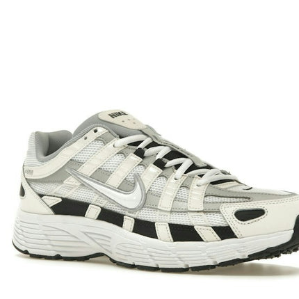 Nike P-6000 Sail Wolf Grey CD6404-101, trois-quarts avant extérieur