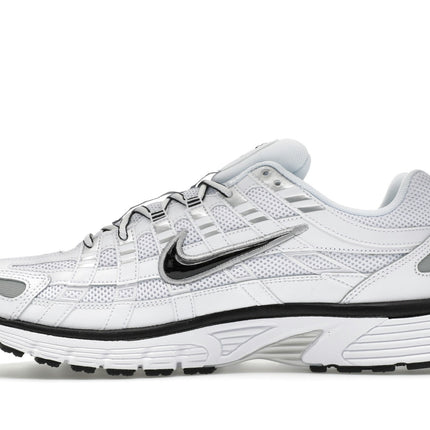 Nike P-6000 White Metallic Silver Black CD6404-107, profil intérieur