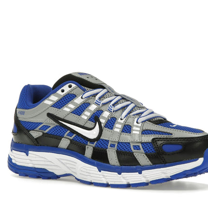 Nike P-6000 Racer Blue Flat Silver CD6404-400, trois-quarts avant extérieur
