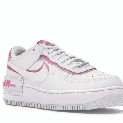 Nike Air Force 1 Low Shadow White Magic Flamingo CI0919-102, trois-quarts avant extérieur