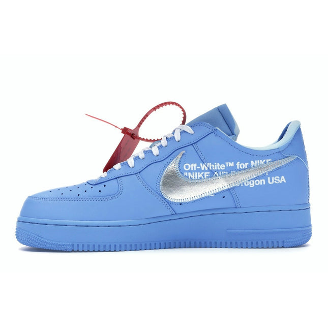 Nike Air Force 1 Low Off-White MCA University Blue CI1173-400, profil intérieur
