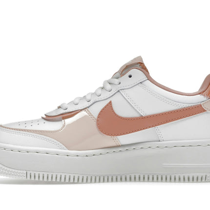 Nike Air Force 1 Low Shadow White Coral Pink CJ1641-101, profil intérieur