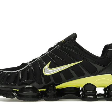 Nike Shox TL Black Dynamic Yellow CN0151-002, profil intérieur