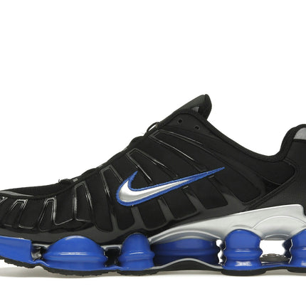 Nike Shox TL Black Racer Blue Metallic Silver CN0151-004, profil intérieur