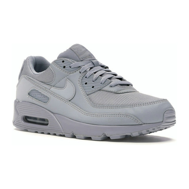 Nike Air Max 90 Recraft Wolf Grey CN8490-001, trois-quarts avant extérieur