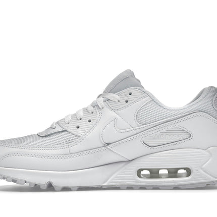 Nike Air Max 90 Recraft Triple White CN8490-100, profil intérieur