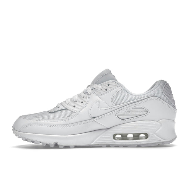 Nike Air Max 90 Recraft Triple White CN8490-100, profil intérieur