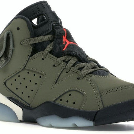 Air Jordan 6 Retro Travis Scott (PS) CQ3565-200, trois-quarts avant extérieur