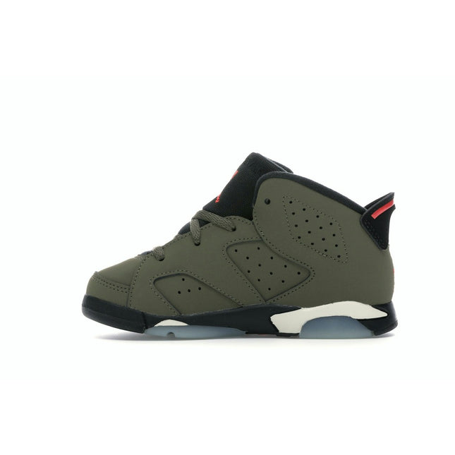 Air Jordan 6 Retro Travis Scott (TD) CQ3567-200, profil intérieur