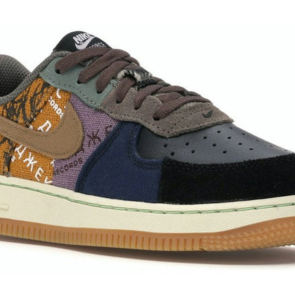 Nike Air Force 1 Low Travis Scott Cactus Jack (PS) CQ4565-900, trois-quarts avant extérieur