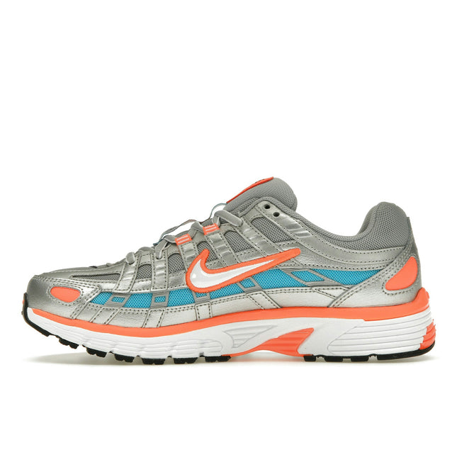 Nike P-6000 Metallic Silver Crimson Blue Fury CT3751-001, profil intérieur