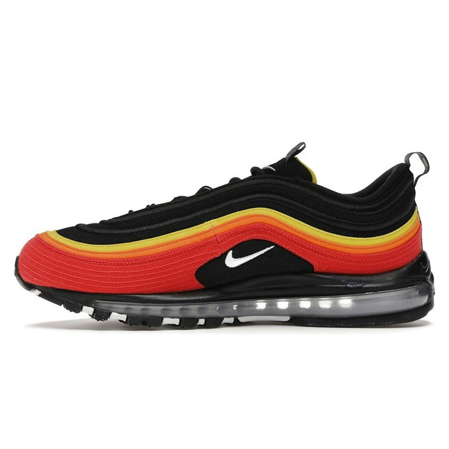 Nike Air Max 97 Black Chile Red Magma Orange CT4525-001, profil intérieur