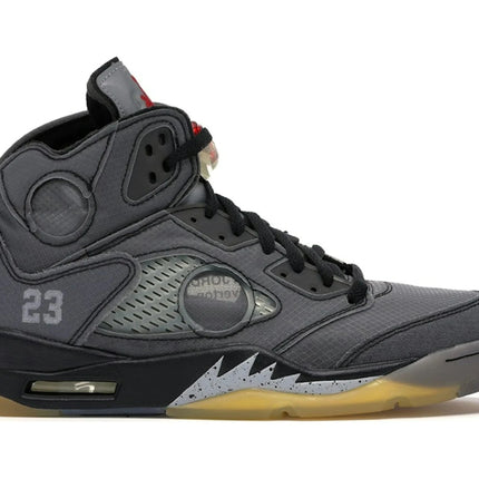 Air Jordan 5 Retro Off-White Black CT8480-001, vue principale