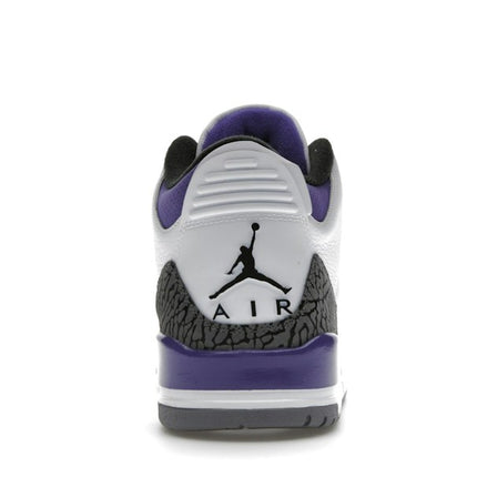 Air Jordan 3 Dark Iris CT8532-105, arrière