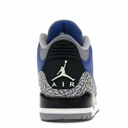 Air Jordan 3 Retro Varsity Royal Cement CT8532-400, arrière