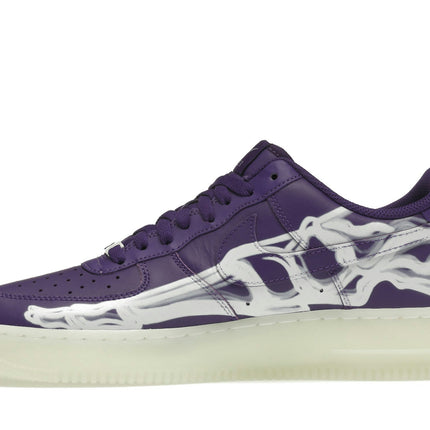 Nike Air Force 1 Low Purple Skeleton CU8067-500, profil intérieur