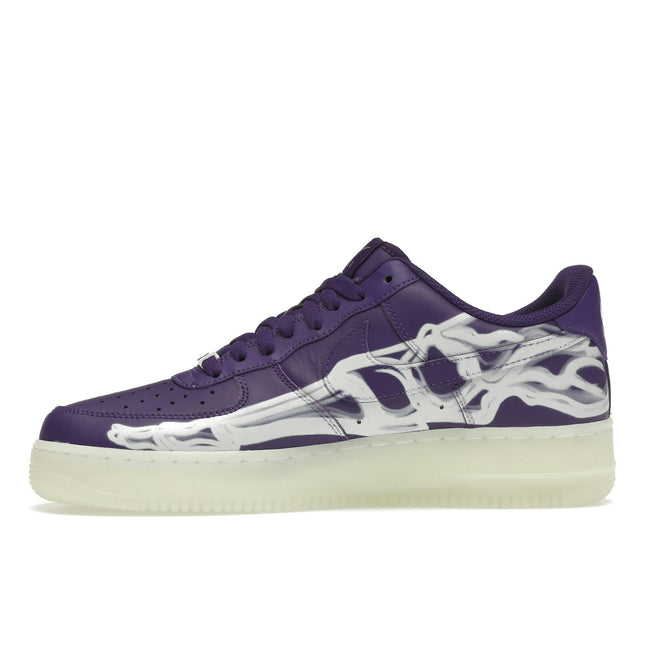 Nike Air Force 1 Low Purple Skeleton CU8067-500, profil intérieur