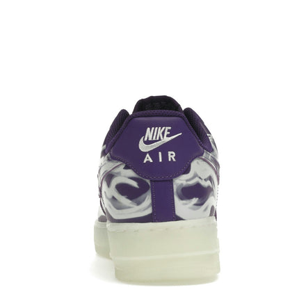 Nike Air Force 1 Low Purple Skeleton CU8067-500, arrière