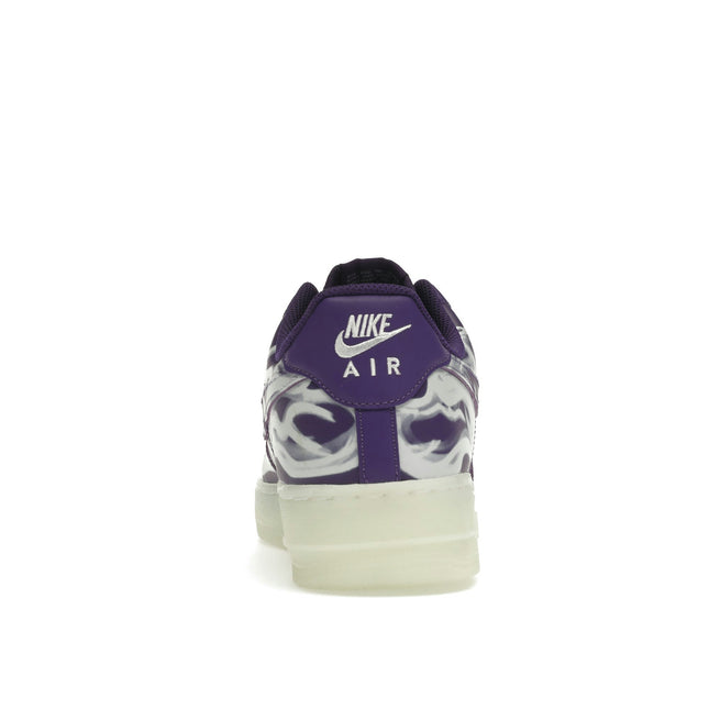 Nike Air Force 1 Low Purple Skeleton CU8067-500, arrière