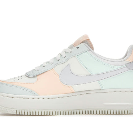 Nike Air Force 1 Shadow Barely Green CU8591-104, profil intérieur
