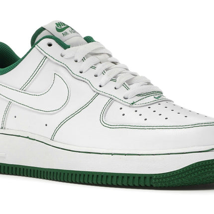 Nike Air Force 1 Low White Pine Green CV1724-103, trois-quarts avant extérieur