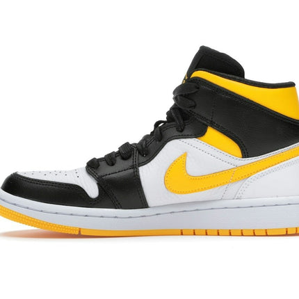 Air Jordan 1 Mid Laser Orange Black CV5276-107, profil intérieur