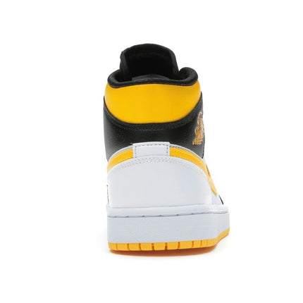 Air Jordan 1 Mid Laser Orange Black CV5276-107, arrière