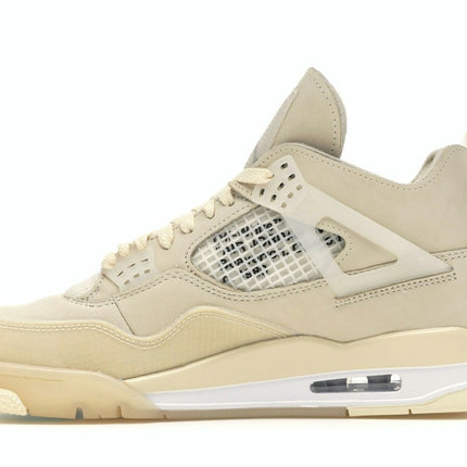Air Jordan 4 Retro Off-White Sail CV9388-100, profil intérieur