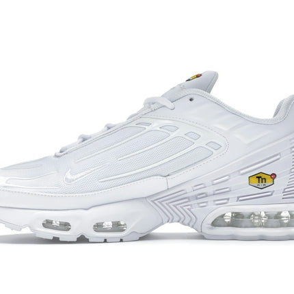 Nike Air Max Plus 3 Triple White CW1417-100, profil intérieur