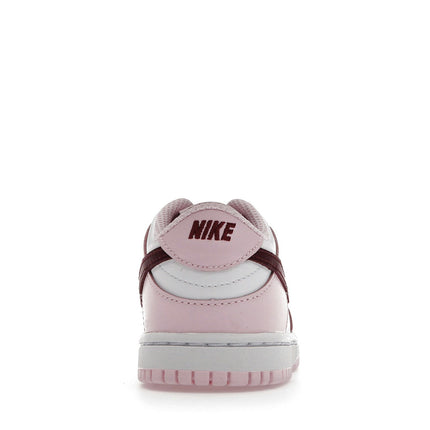 Nike Dunk Low Pink Red White (TD) CW1589-601, arrière