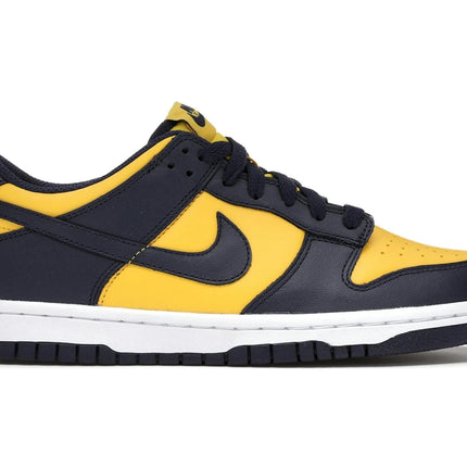 Nike Dunk Low Michigan CW1590-700, vue principale