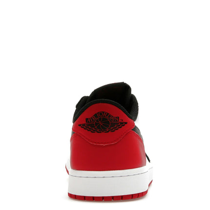 Air Jordan 1 Retro Low OG Black Toe (2023) CZ0790-106, arrière