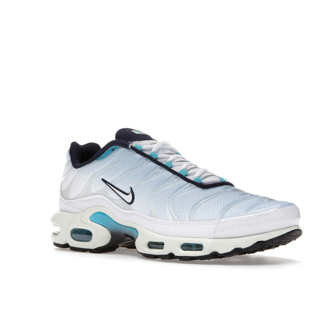 Nike Air Max Plus Psychic Blue White CZ1651-400, trois-quarts avant extérieur