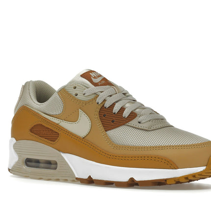 Nike Air Max 90 Caramel CZ3950-101, trois-quarts avant extérieur