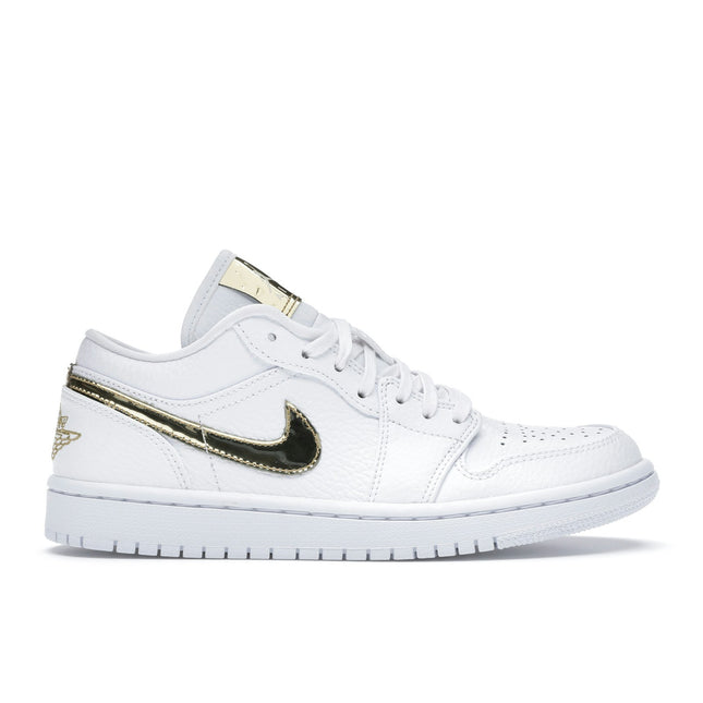 Air Jordan 1 Low White Metallic Gold CZ4776-100, vue principale