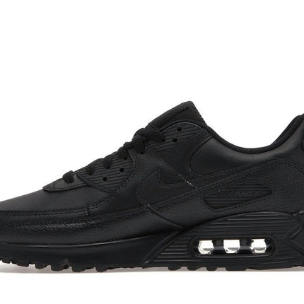 Nike Air Max 90 Leather Triple Black CZ5594-001, profil intérieur